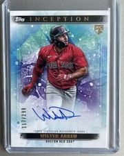 Wilyer Abreu 2024 Topps Inception Base Rookie & Emerging Stars Auto /299 Red Sox