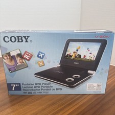NEW IN BOX Coby V-ZON 7" Portable DVD Player TFDVD7009