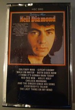 Neil Diamond   Solitary Man 1981 Music Cassette Pickwick Made In England