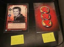 Inuyasha TCG Richard Cox Voice Actor Promo Oversize Card BC1 Score Ultra Rare