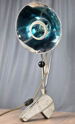 Vintage Wilmot Castle medical surgical exam light, industrial lamp