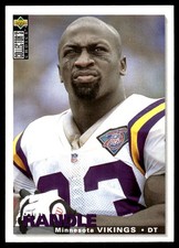 John Randle 1995 Collector's Choice #238 Vikings NFL READ FREE SHIP AutographDen