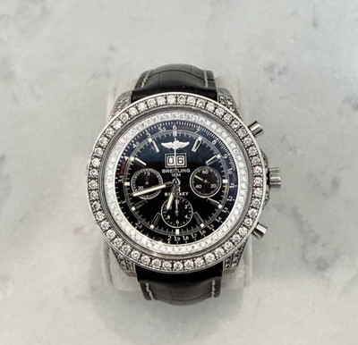 Breitling for Bentley 6.75 Chronograph A4436212/B728   48mm Stainless Steel 