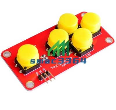 For   AD Keyboard Electronic Blocks Simulate Five Key Module Analog Button #pk