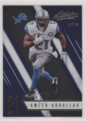 2016 Panini Absolute Ameer Abdullah #72 2t8
