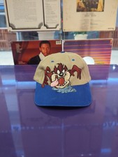 Vintage 1995 Looney Tunes Head Start Taz Tasmanian Devil Snapback Hat