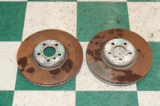 16-21 Bmw 740i Front Pair Driver Lh Passenger Rh Sport Disc Brake Rotors Oem Oe