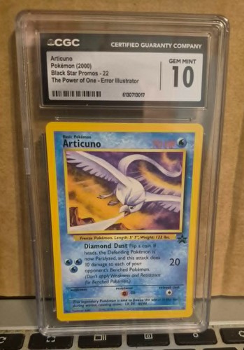 Articuno graded CGC 10 for sale on eBay