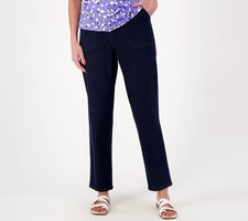 Denim  Co. Stretch Side Pocket Pant-Core-Dk Indigo Denim-Large A600870 NEW