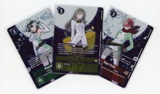 Set of 3 Digimon Story: Time Stranger Promos Inori Misono Kanan Yuki Dan Yuki NM