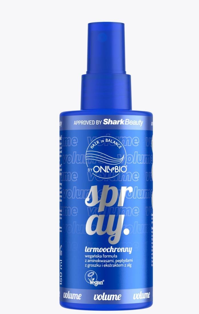 ONLY BIO HAIR IN BALANCE Volume Heat Protective Spray 150 ml