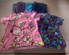 Lot Of Scrubs Tops And Bottoms Size XL - Mixed Brands