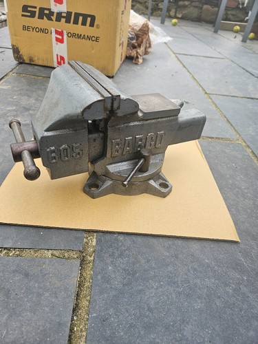 Vintage Babco 605 Schraubstock 5" Backen mit drehbarer Basis & Rohrbacken - Bild 1 von 10