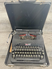 Vintage Smith Corona Silent Floating Shift Black Manual Typewriter FREE Shipping thumbnail
