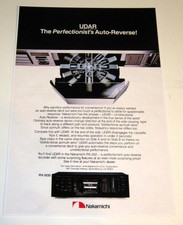 Nakamichi RX-202 Cassette Deck Poster 1984 19