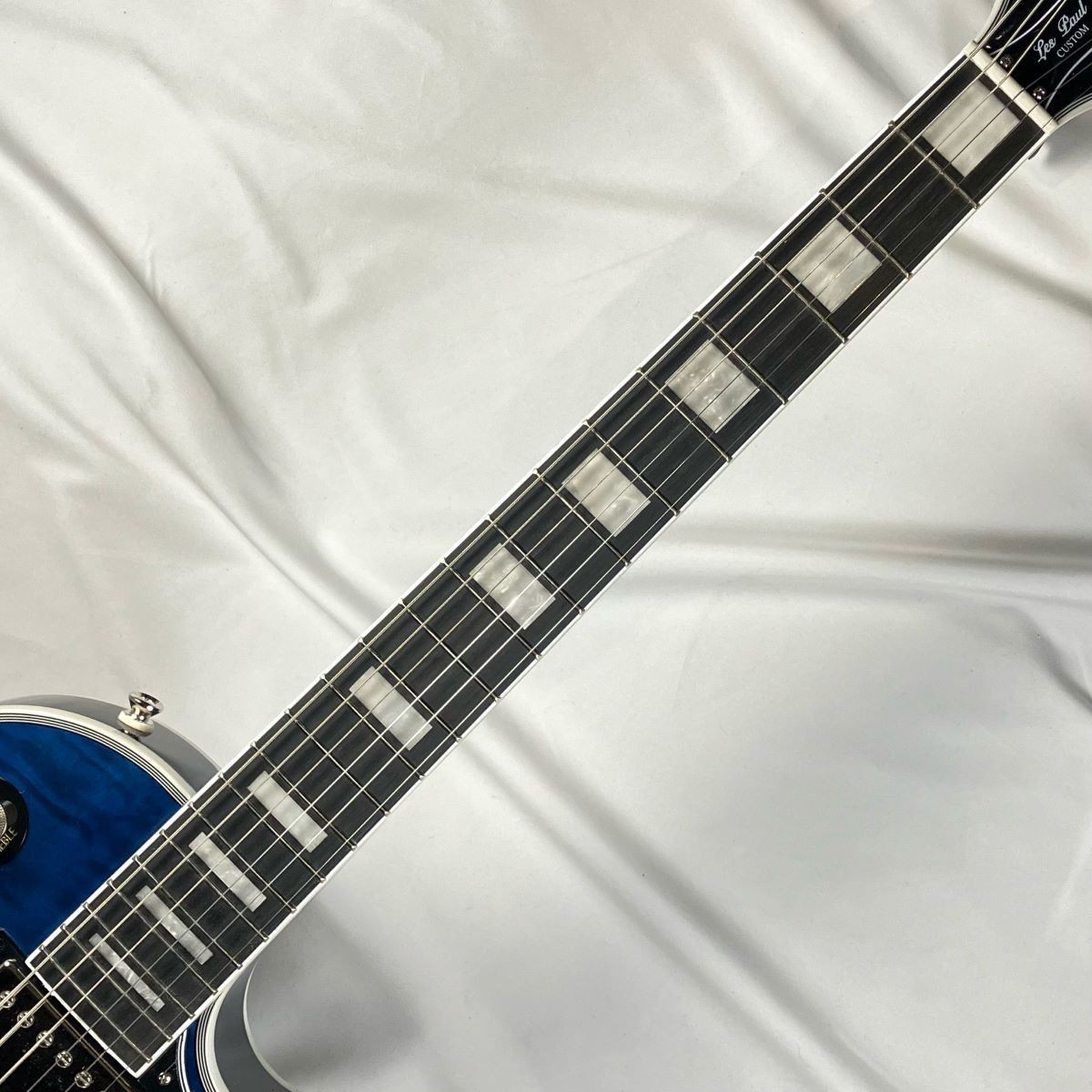 Epiphone Les Paul Custom Quilt Viper Blue Electric Guitar Limited