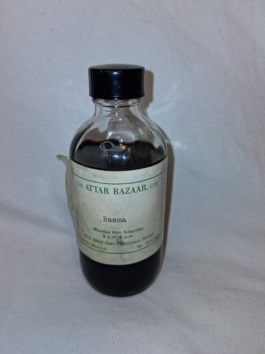 Vtg. Basma Perfume Oil From Attar Bazaar