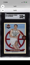 2012-13 Panini Past & Present Tom Heinsohn 113 PSA 10