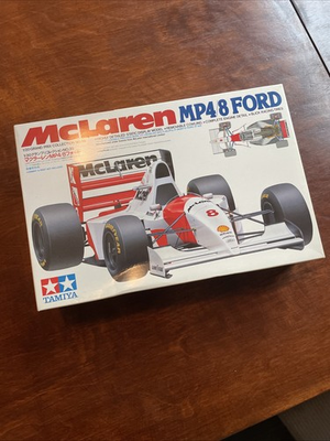 #ad TAMIYA MCLAREN MP4 8 FORD 1 20 Scale Model Car Kit Sealed Grand Prix Hobby Gift $35.00