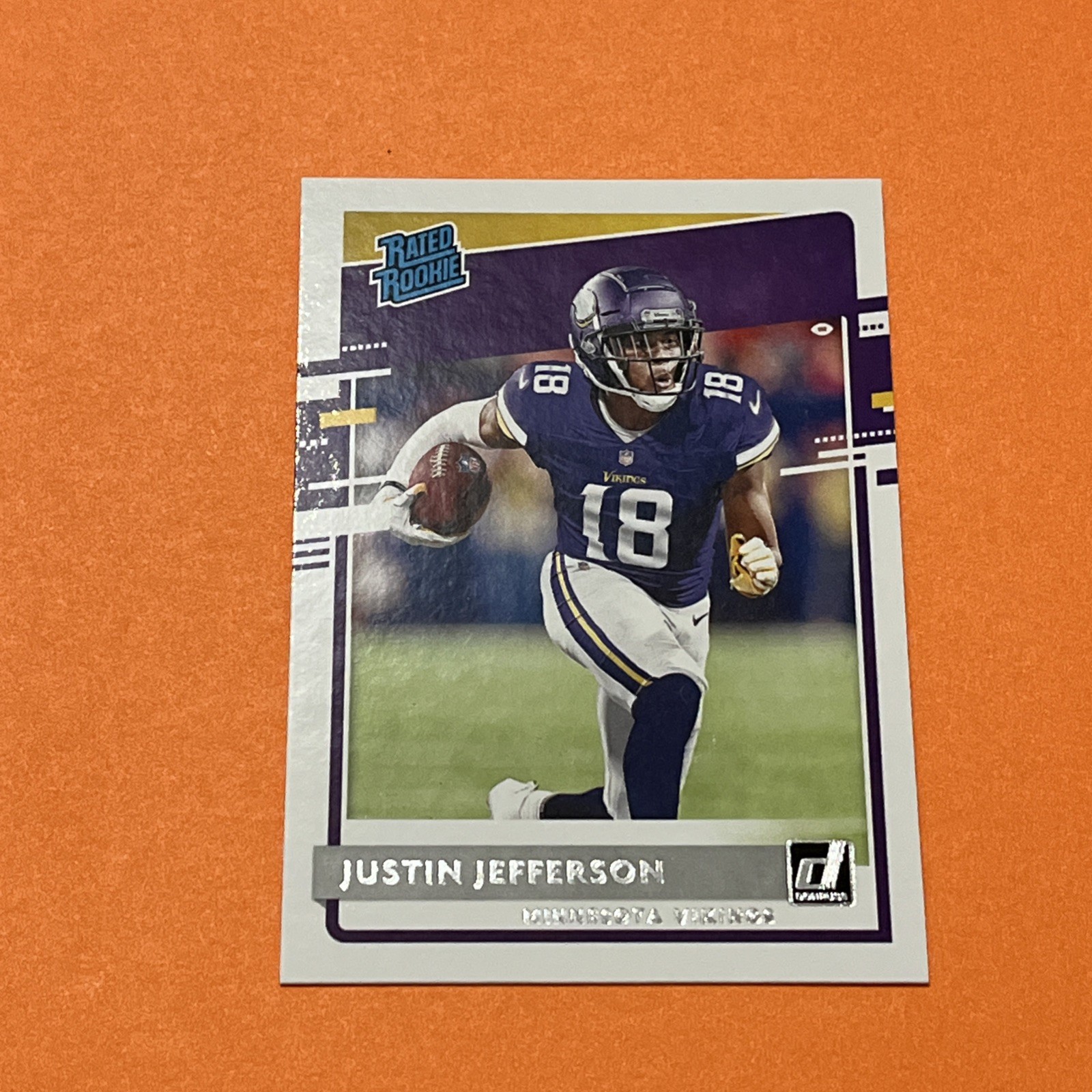 2020 Panini Donruss - Rated Rookie Justin Jefferson #313 (RC)