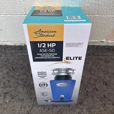 ✅ American Standard ASE-50 1/2 HP Garbage Disposal - Kitchen Food Waste Grinder