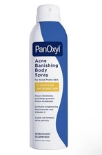 PanOxyl Acne Banishing Body Spray 2% Salicylic Acid 6oz - New
