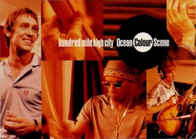Ocean Colour Scene Hundred Mile High City Promo Postcard