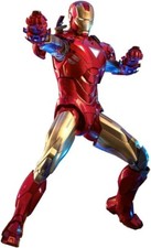 HotToys Movie Masterpiece Diecast Avengers Iron Man Mark 6 2.0 Ver Action Figure