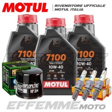 Tagliando YAMAHA MT-09 / MT09 Abs 2014-2020 (7100 10W40 + Filtro olio + Candele)
