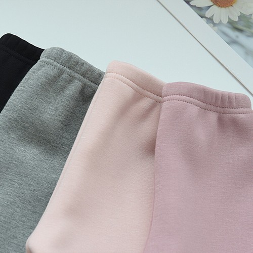 Children Girls Thermal Fleece Lined Plush Leggings Winter Slim Trousers Pants - Picture 11 of 27