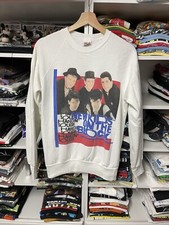 New Kids On The Block NKOTB VINTAGE Medium SWEATSHIRT 1989 TOUR OLD SCHOOL Shirt