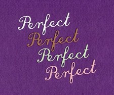 PERFECT  2 die cuts scrapbook cards