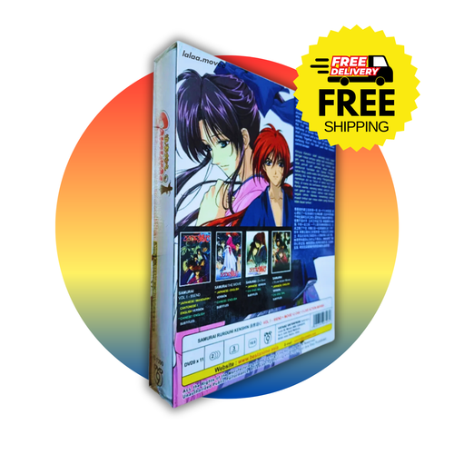 DVD Anime Samurai Rurouni Kenshin Series (Vol. 1-95) + 2 OVA + 5 Live Action Eng - Picture 2 of 7