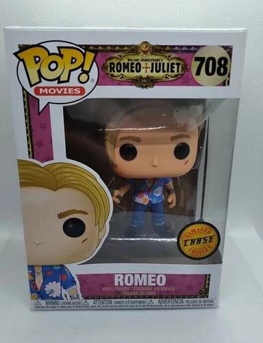 Funko Pop Movies Romeo & Juliet Chase Variant Holding Gun #708 Vinyl Figure