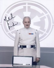 MALCOLM SINCLAIR signed autograph 20x25cm STAR WARS ANDOR in person autograph