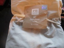 Pottery Barn Teen NFL twin duvet stone no patch New with tags
