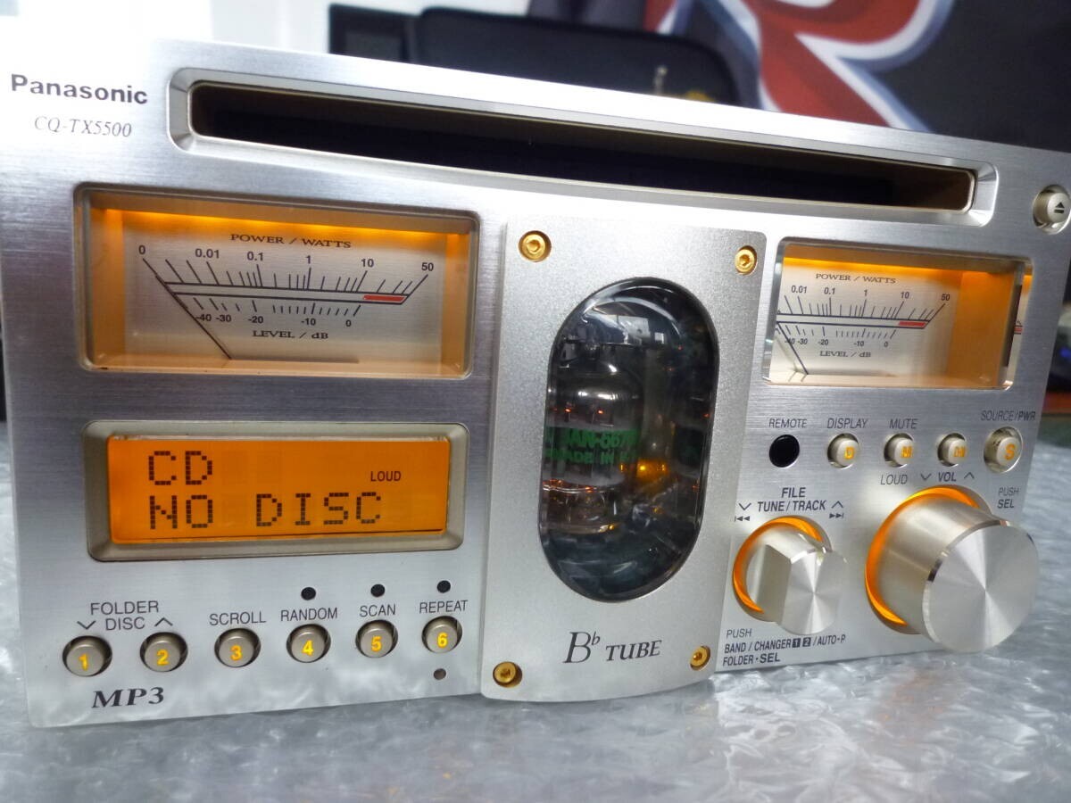 Panasonic CQ-TX5500D Vacuum Tube Car Audio 2DIN CD/MP3 Rare Panasonic CQ-TX5500D Vacuum Tube Car Audio 2DIN CD/MP3 Rare