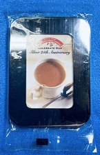 International Coffees 25th Anniversary Magnet and Photo Frame Polished Finish