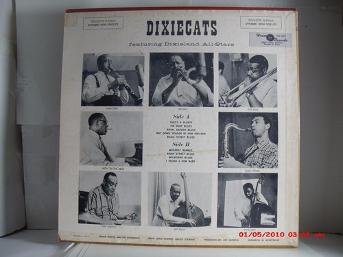 DIXIELAND ALL - STARS -(LP)- DIXIECATS - "TIN ROOF BLUES" WOLVERINE BLUES"-1957 - Picture 2 of 4