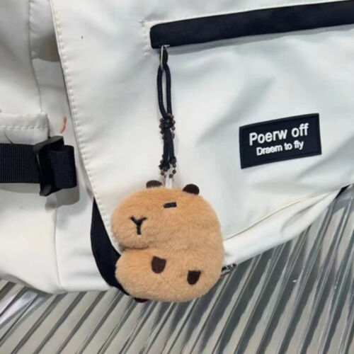 Plush Doll Star Squeak Toy Cartoon Bag Pendant Key Chain Backpack Car Key Ring - Photo 1/7