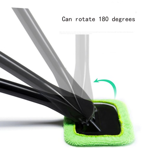 3 Pack Window Windshield Cleaning Tool Microfiber Car Wiper Cleaner Glass Brush - Picture 4 of 12