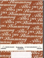 Alleszurstimmung German Band/Brass Quintet/Oktoberfest Band Sheet Music