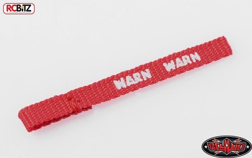 TOY RC4WD Warn Etichette estraibile verricello ROSSO confezione da 5 accessori dettaglio scale Z-S1660 - Foto 5 di 5