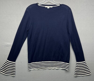 Grey Boden Lincoln Jumper Boden Women Navy Blue White Long Bell