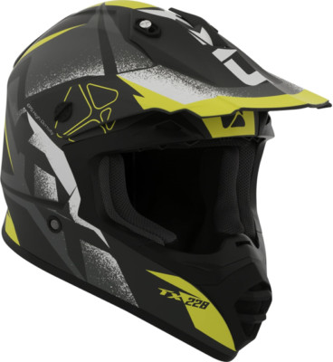 CKX TX228 Full Face Off Road Helmet Landslide Matt Yellow NEW Small 55-56cm