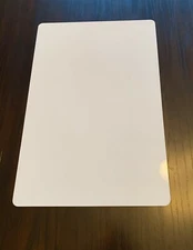 12" x 18" PHOTO SHEET -Aluminum Sublimation Blanks, white, No Holes - 10 Pcs