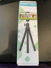 Flexible Cell Phone Tripod and Portable Action Camera Holder w/ Remote