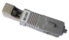 SC-Male-LC-Female Hybrid Fiber Adapter Multimode 50/125 Simplex Plastic