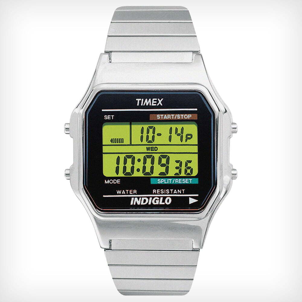 Timex T78582 Men's Classic Digital Chronograph Stainless Steel