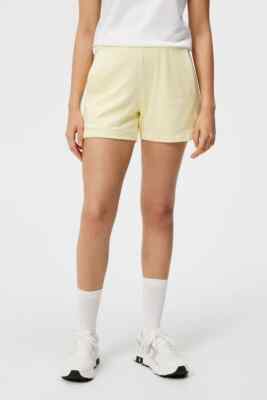 J Lindeberg Women's VICE SHORTS Small Wax Yellow NEW NWT AWJS10352
